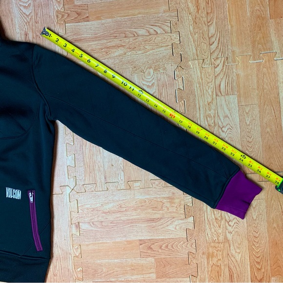 Vintage Volcom Snowboard Jacket Women’s Small TDS Thermal Defense Hood Full Zip - Picture 13 of 16